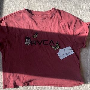 RVCA monarch tshirt